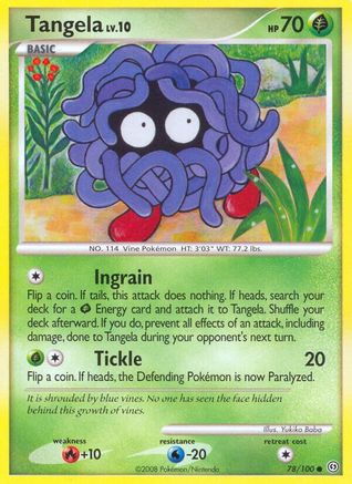 Tangela 078/100 - Common
