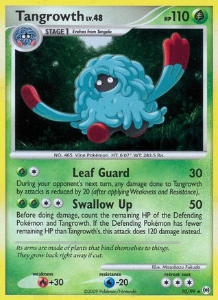 Tangrowth 010/99 - Holo Rare - Holofoil