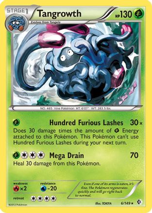 Tangrowth 006/149 - Holo Rare - Holofoil