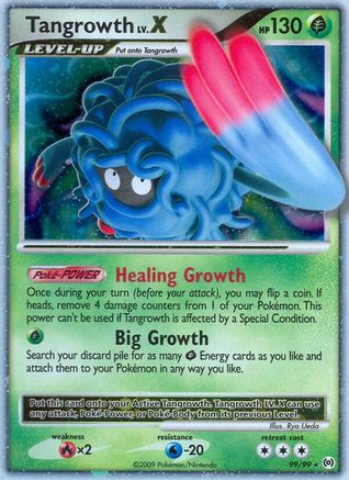 Tangrowth Lv.X 099/99 - Ultra Rare - Holofoil