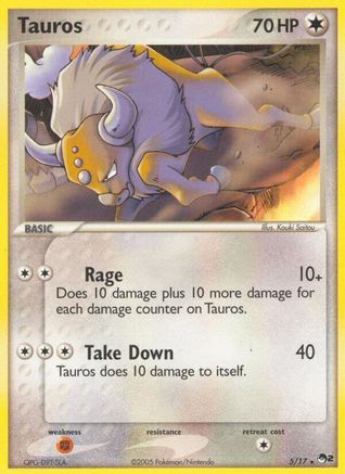 Tauros 005/017/17 - Rare