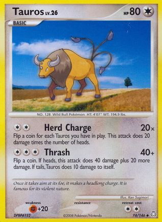 Tauros 074/146 - Uncommon