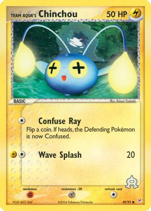 Team Aqua's Chinchou 049/95 - Common