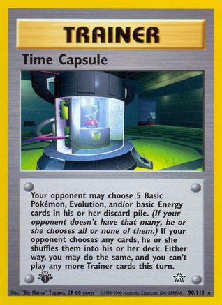 Time Capsule 090/111/111 - Rare - 1st Edition
