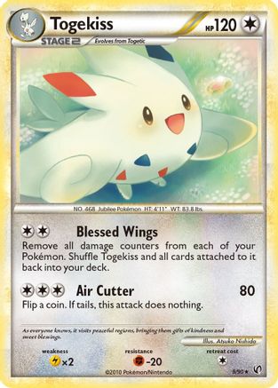Togekiss 009/90 - Holo Rare - Holofoil