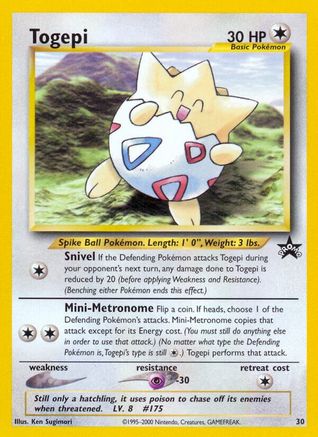 Togepi 030/53/53 - Promo