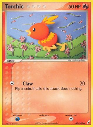 Torchic 065/100/100 - Common