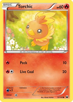 Torchic (15) 015/108 - Common