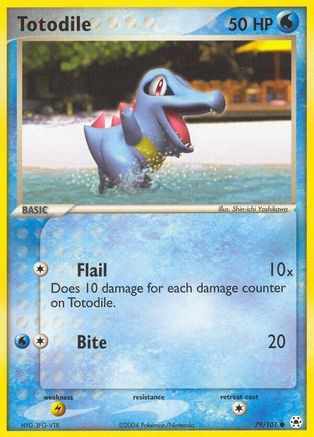 Totodile 079/101/101 - Common