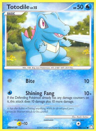 Totodile 106/123/123 - Common
