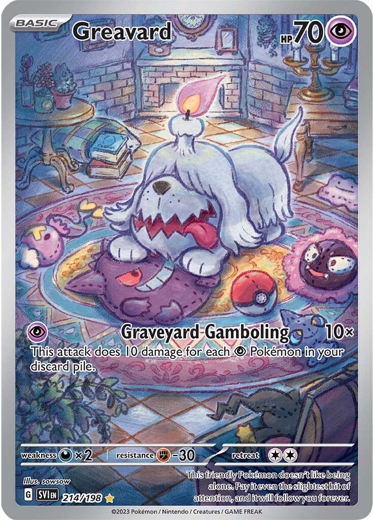 Greavard 214/198 - Illustration Rare - Holofoil