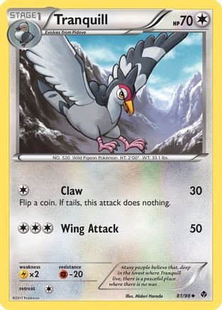 Tranquill 081/98 - Uncommon