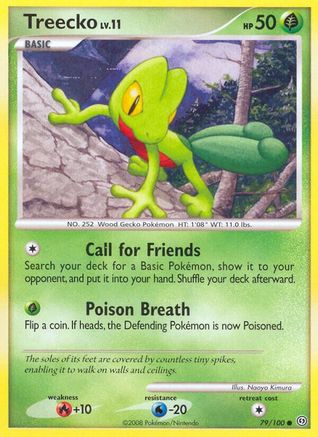 Treecko 079/100/100 - Common
