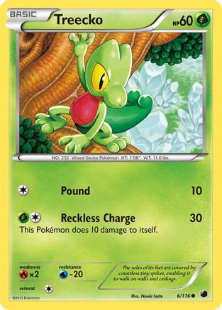 Treecko 006/116/116 - Common