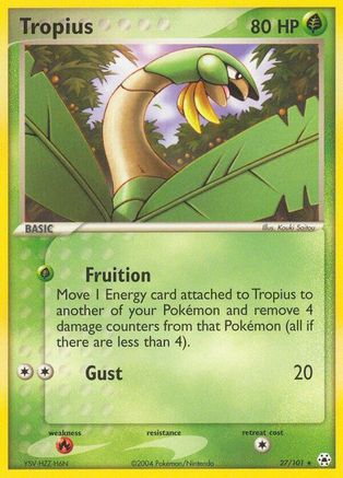 Tropius 027/101 - Rare