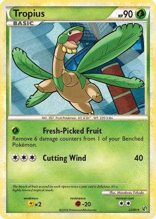 Tropius 022/90 - Rare
