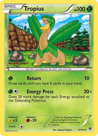Tropius 005/101/101 - Uncommon