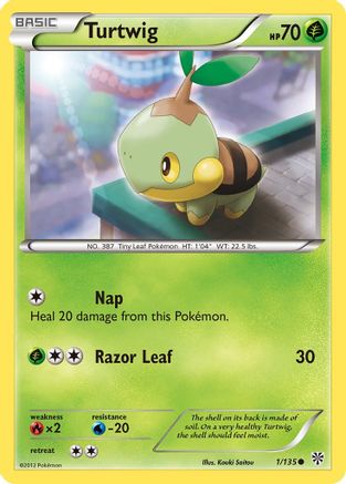 Turtwig 001/135/135 - Common