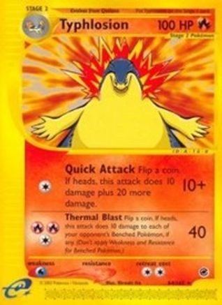 Typhlosion (64) 064/165 - Rare