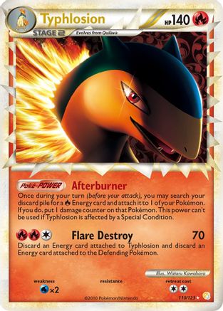 Typhlosion (Prime) 110/123/123 - Ultra Rare - Holofoil