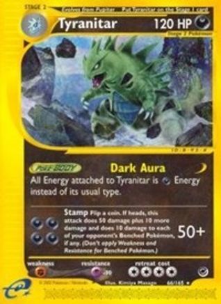 Tyranitar (66) 066/165 - Rare