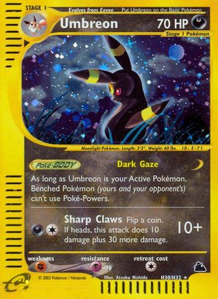 Umbreon (H30) H30/144 - Holo Rare - Holofoil