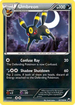 Umbreon (61) 061/108/108 - Uncommon