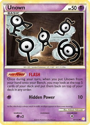 Unown (55) 055/123 - Uncommon