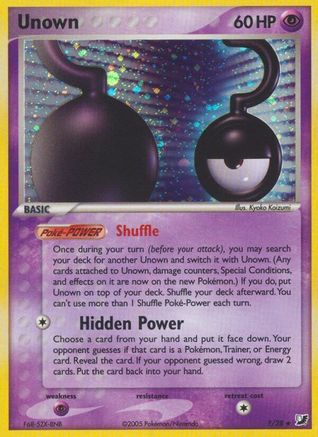 Unown (?) 00?/115 - Holo Rare - Holofoil
