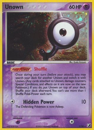 Unown (Y) 00Y/115 - Holo Rare - Holofoil