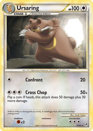 Ursaring 037/95 - Rare