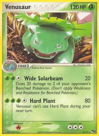 Venusaur 006/017/17 - Rare
