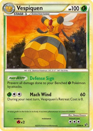 Vespiquen 023/90 - Rare