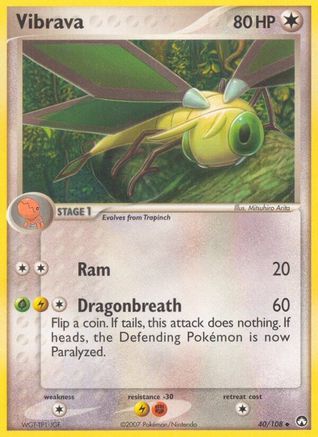 Vibrava 040/108/108 - Uncommon - Reverse Holofoil