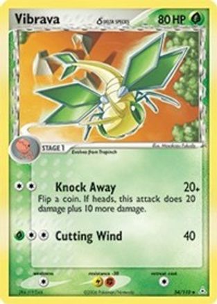 Vibrava (Delta Species) 054/110 - Uncommon - Reverse Holofoil