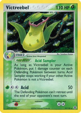 Victreebel 017/112 - Holo Rare - Holofoil