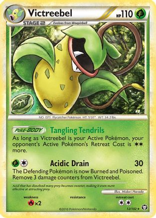 Victreebel 012/102 - Holo Rare - Holofoil