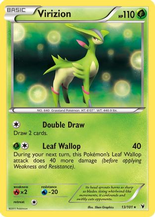 Virizion 013/101 - Holo Rare - Holofoil
