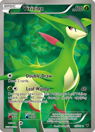 Virizion (Full Art) 097/101 - Ultra Rare - Holofoil