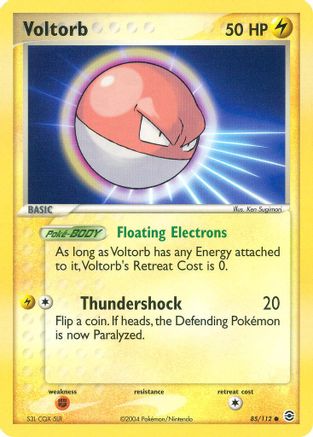 Voltorb 085/112/112 - Common