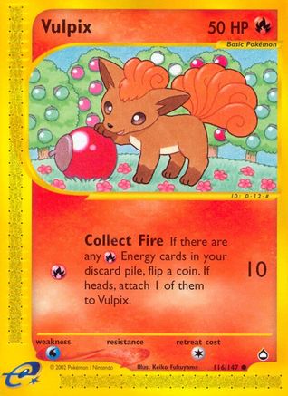 Vulpix 116/147/147 - Common