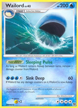 Wailord 030/106 - Rare