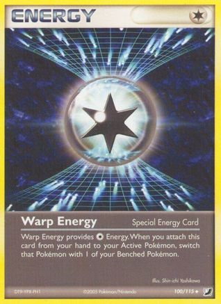 Warp Energy 100/115 - Uncommon - Reverse Holofoil
