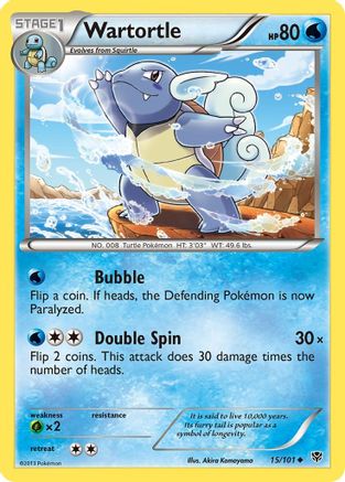 Wartortle 015/101/101 - Uncommon