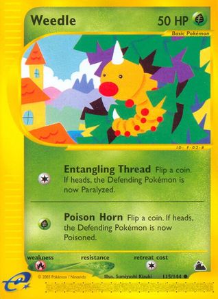 Weedle (115) 115/144 - Common