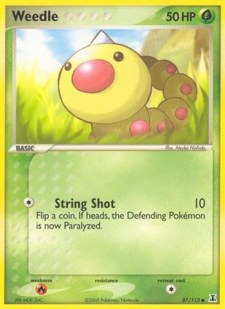 Weedle 087/113/113 - Common