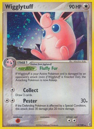 Wigglytuff 013/100/100 - Holo Rare - Holofoil