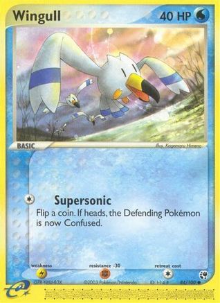 Wingull 084/100/100 - Common - Reverse Holofoil