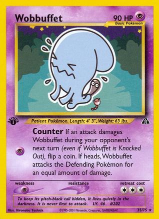Wobbuffet (35) 035/75/75 - Rare - Unlimited