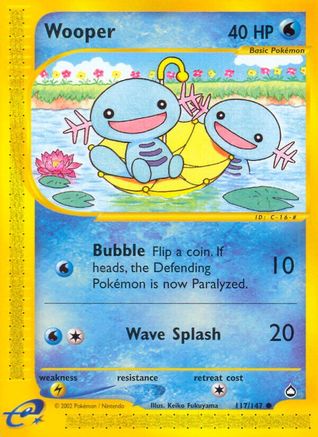 Wooper (117) 117/147 - Common